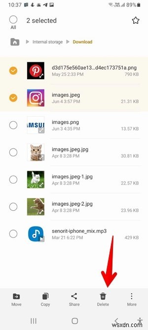 How to Delete Downloads on an Android Phone