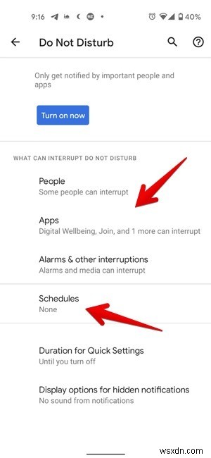 How to Turn Off Notifications Temporarily on Android
