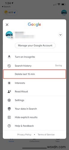 How to Delete Your Google Search History