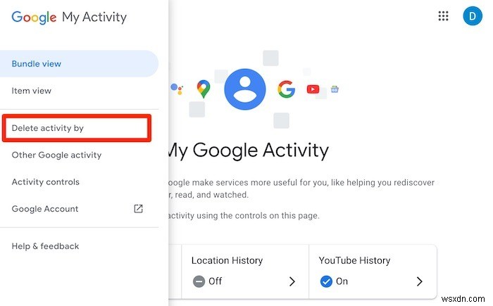 How to Delete Your Google Search History