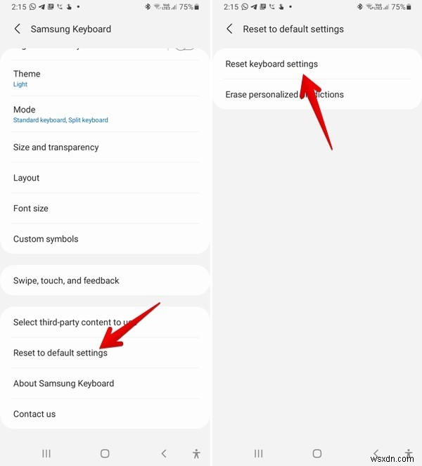 How to Get Samsung Keyboard Back to Normal