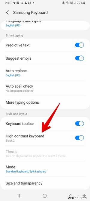 How to Get Samsung Keyboard Back to Normal
