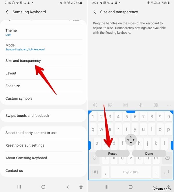How to Get Samsung Keyboard Back to Normal