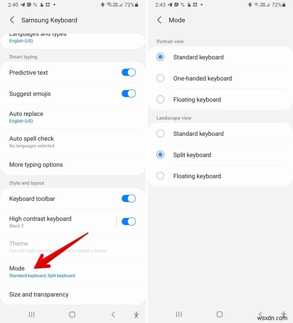 How to Get Samsung Keyboard Back to Normal