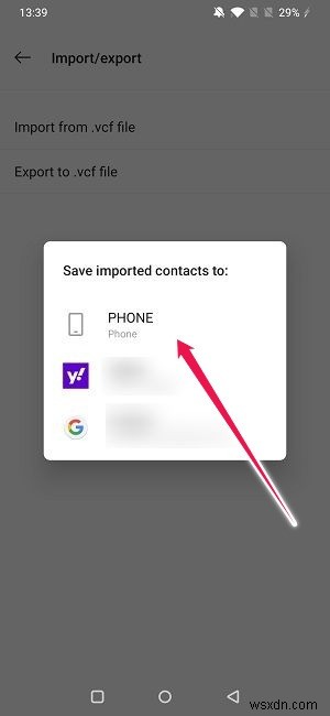 How to Import and Export Contacts on Android Device