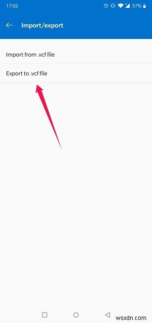 How to Import and Export Contacts on Android Device