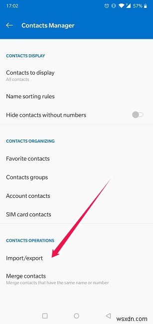How to Import and Export Contacts on Android Device