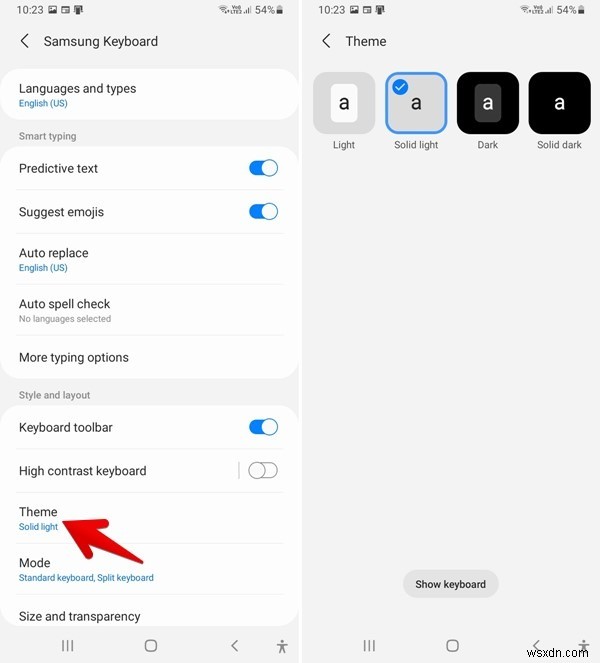 4 Ways to Change the Color of a Samsung Keyboard