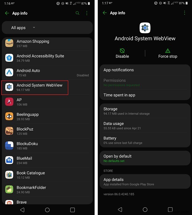 What Is Android System WebView and Should You Uninstall It?