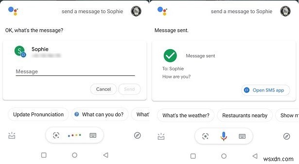 How to Send and Read Messages with Google Assistant on Android