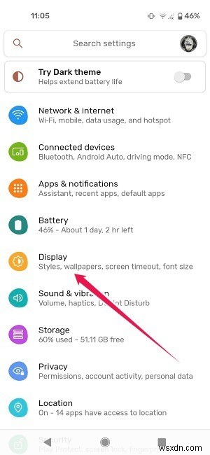 How to Schedule Dark Mode to Activate at Sunset on Android