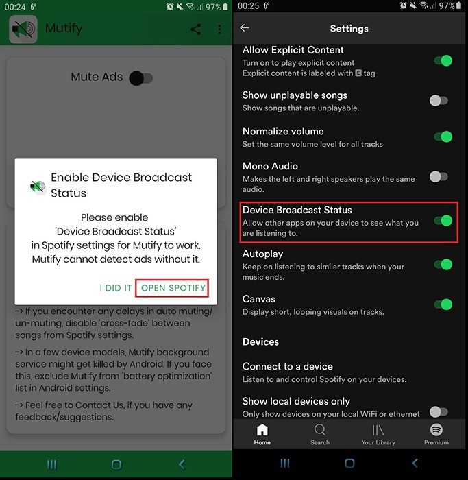 How to Mute Spotify Ads On Android