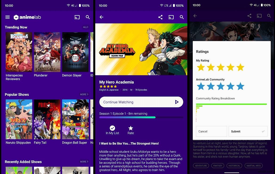 5 of the Best Anime Streaming Android Apps