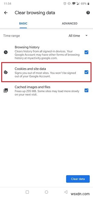 How to Enable Cookies in Your Android Browser