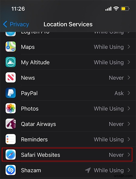 How to Block Camera, Microphone and Location Access in Safari for iOS