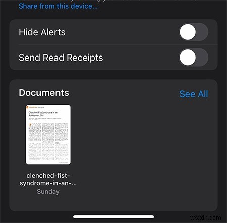 How to Save Files Received in Messages on iOS