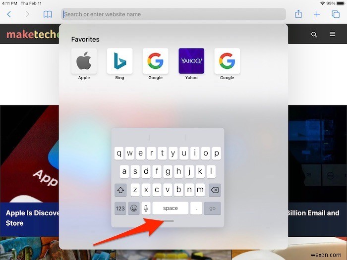 How to Split and Unsplit Your Keyboard on an iPad