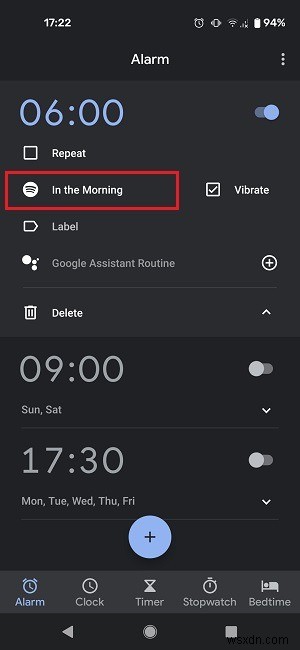 How to Set a Spotify Song as an Alarm on Android