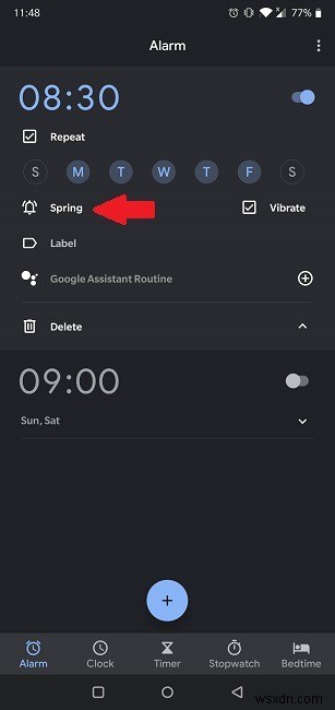 How to Set a Spotify Song as an Alarm on Android
