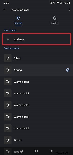 How to Set a Spotify Song as an Alarm on Android