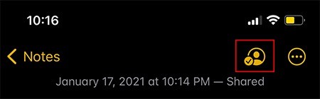 How to Collaborate and Highlight Changes in Notes on iOS