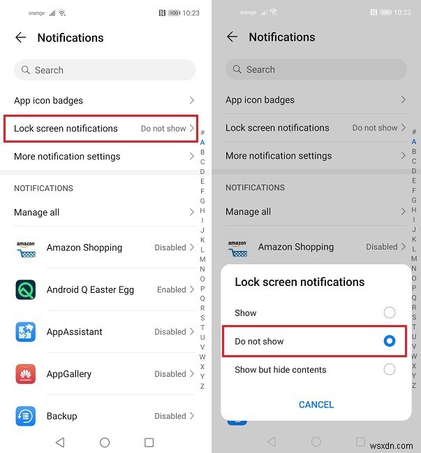 How to Hide Notifications on Your Android Lock Screen