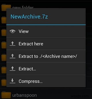 How to Compress and Extract Files on Android using ZArchiver