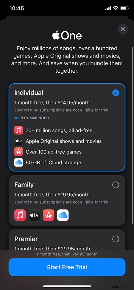 How to Sign Up for Apple One on Your Apple Device
