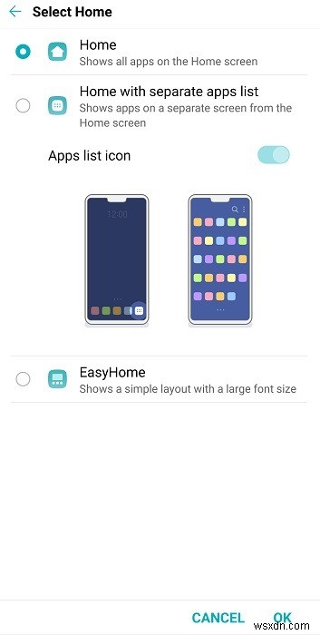 How to Assign a Home Screen on Android
