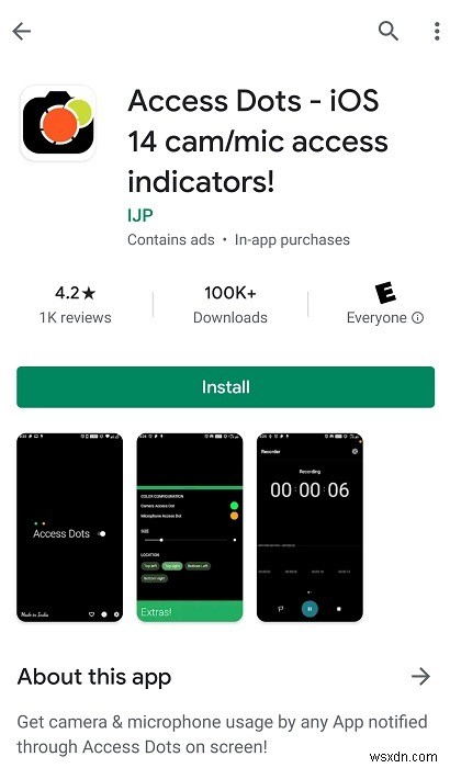 Use Access Dots to Find Out If Apps Are Using Microphone and Camera in the Background