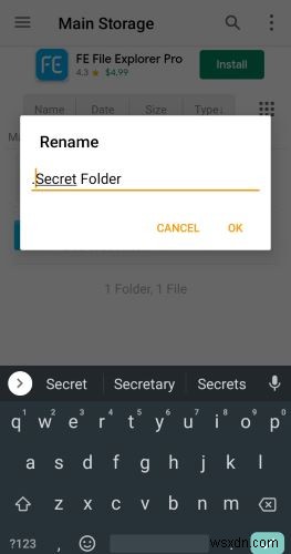 How to Hide Files and Folders on Android