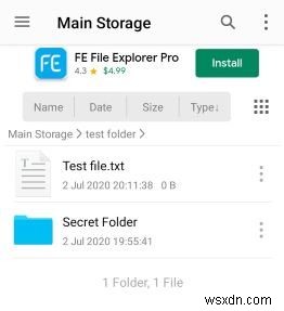 How to Hide Files and Folders on Android