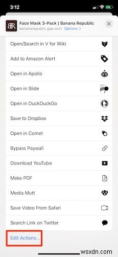How to Customize the Share Sheet on iOS