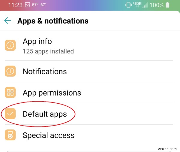 How to Set Default Apps in Android 10