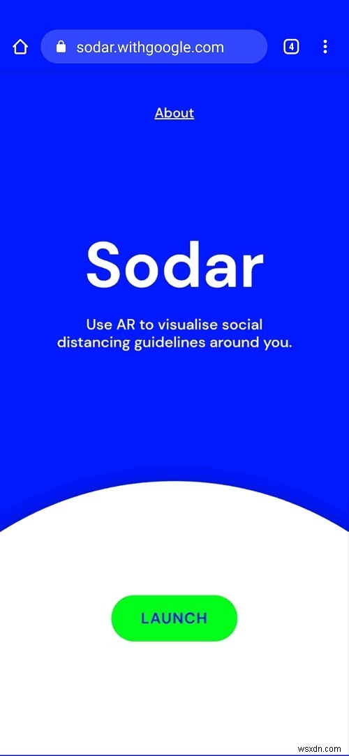 Social Distancing Made Easier with Google Sodar
