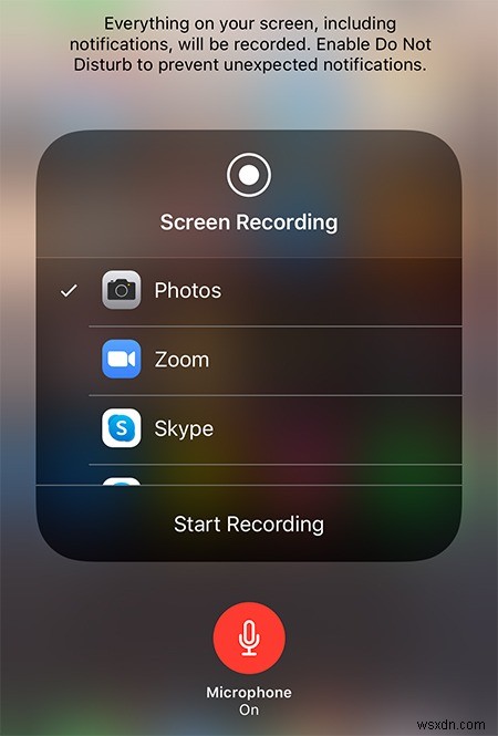 How to Record the Screen with External Audio on iOS