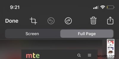 How to Take Full Page Screenshots of Websites in iOS