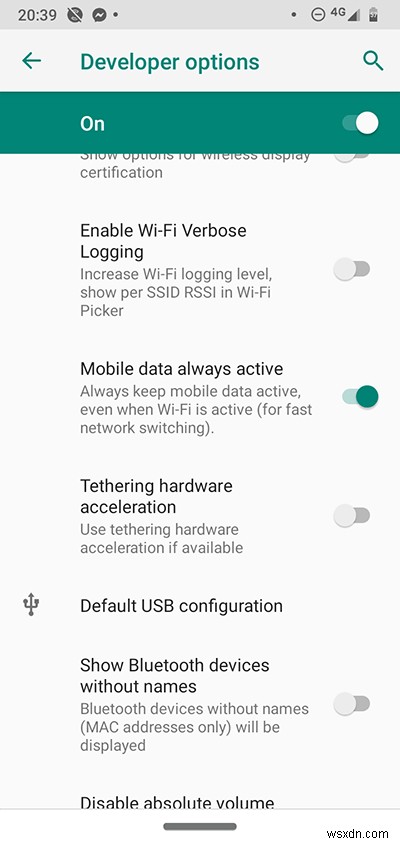 Things You Can Do With the Hidden Android Developer Options