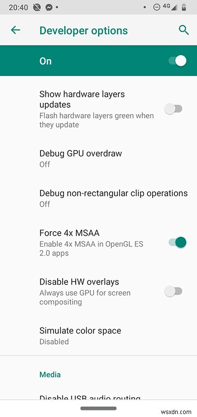 Things You Can Do With the Hidden Android Developer Options