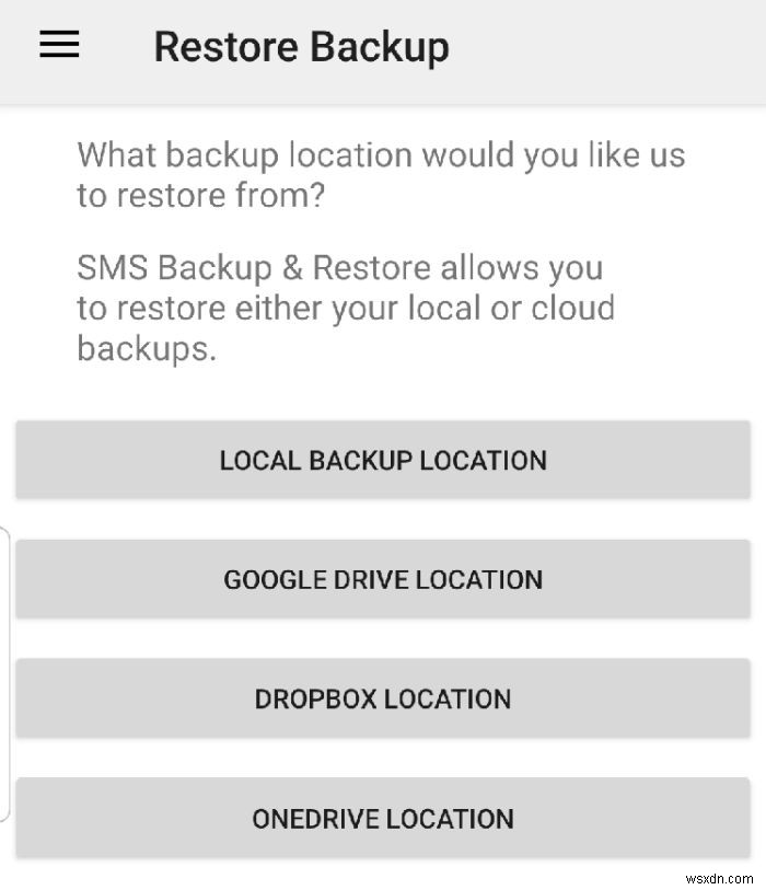 How to Back Up Your SMS in Android