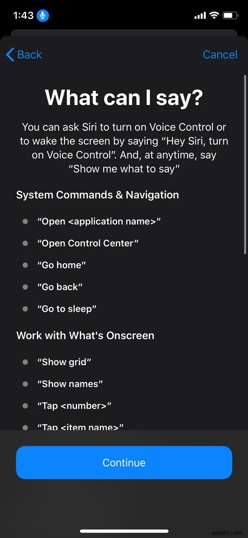 How to Use Voice Control in iOS 13