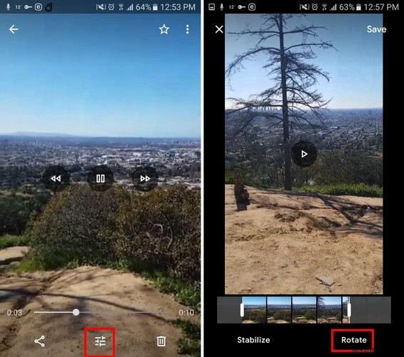 How to Rotate Videos in Android