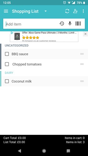 4 of the Best Grocery Shopping List Apps for Android