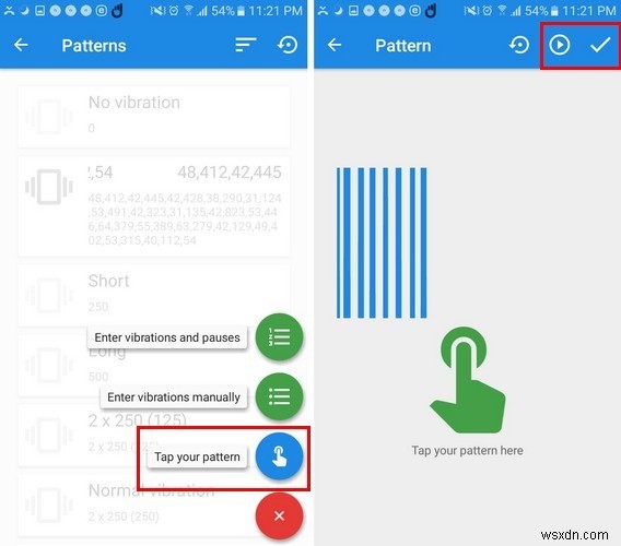 How to Add a Customized Vibration Pattern to Contacts in Android