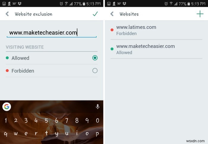 How to Block Websites on Any Android Phone