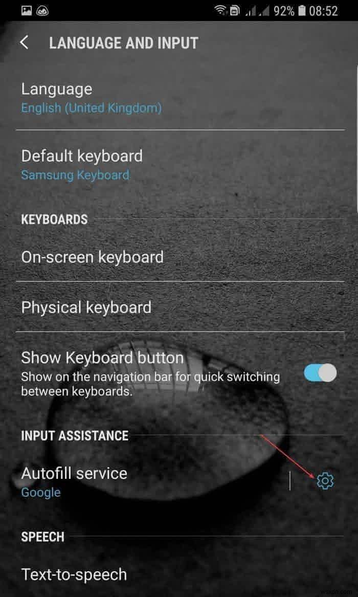 How to Autofill Password in Android