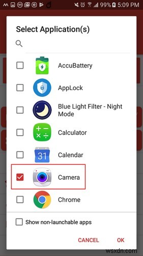 How to Block Notifications When Taking a Picture in Android