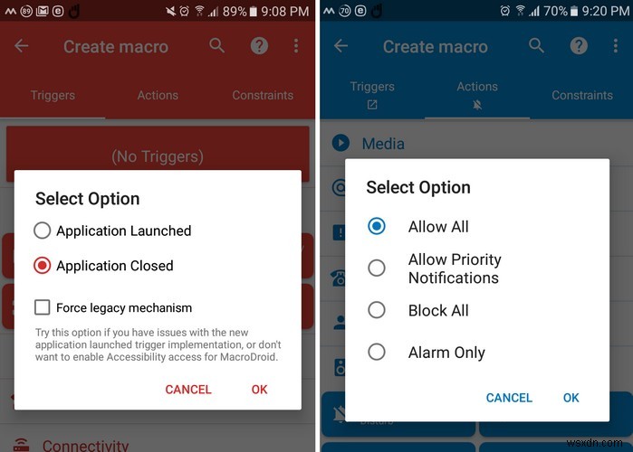 How to Block Notifications When Taking a Picture in Android