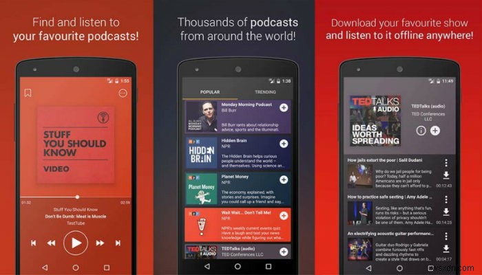 5 of the Best Free Android Podcast Apps