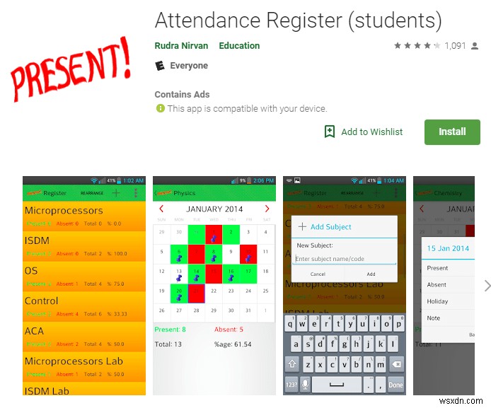 5 of the Best Attendance Apps for Android